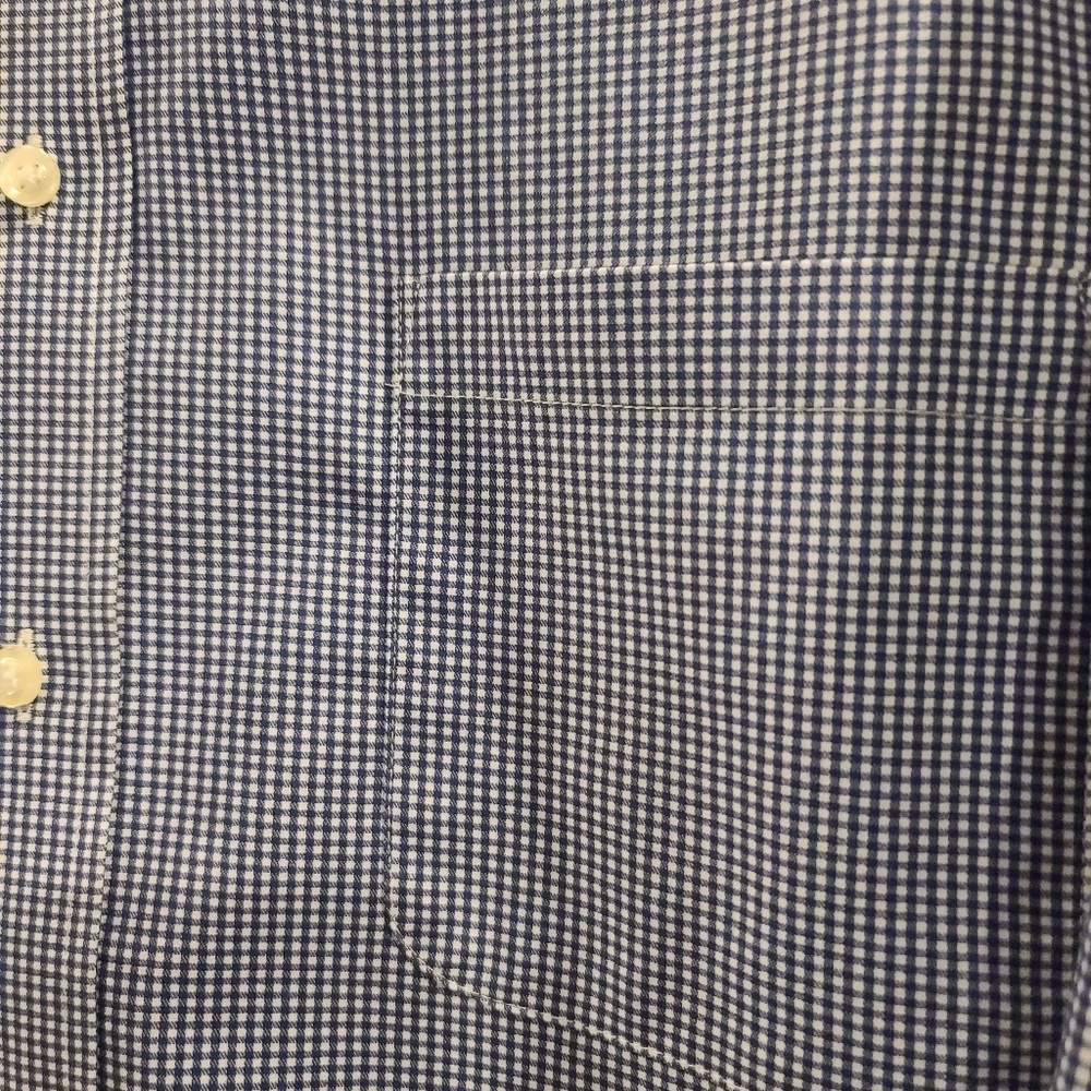 Chaps Gingham Button Down, 16/32-33 - image 2